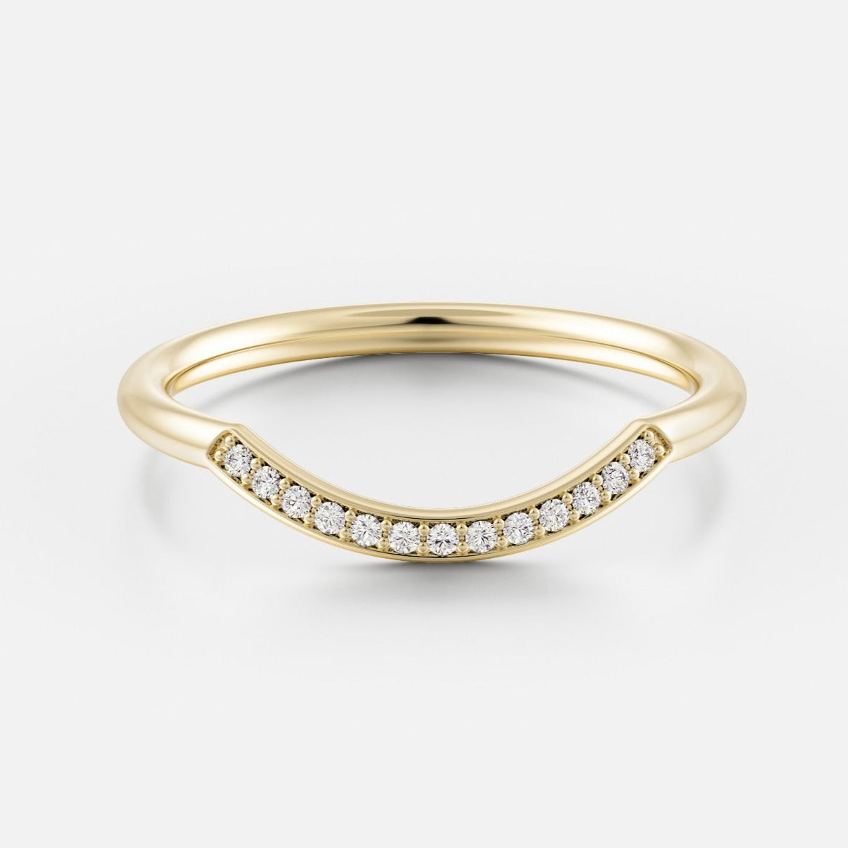 Arba Round Ring with Diamonds