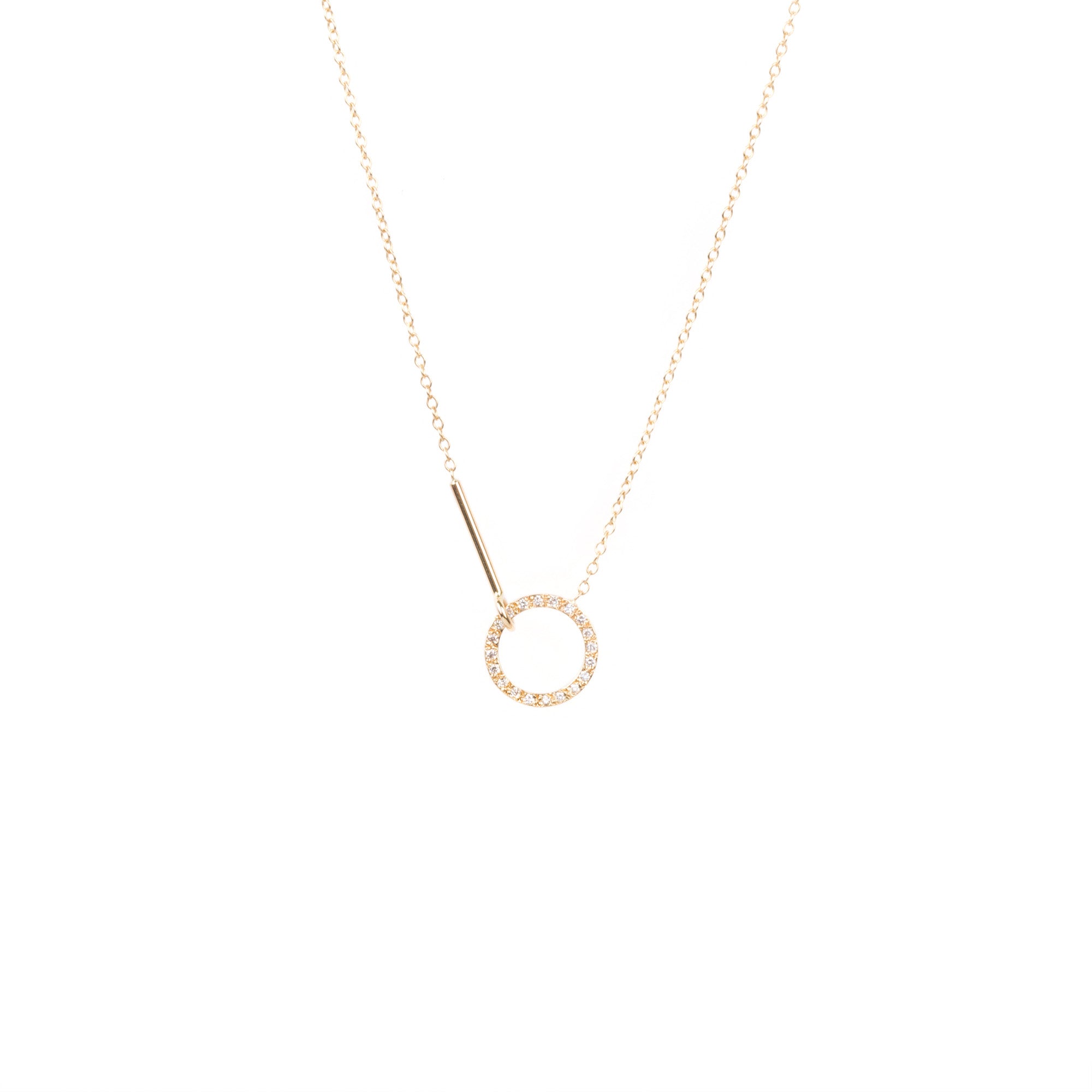 Visata Necklace with Diamonds