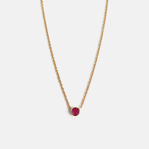 Ginta Necklace with Ruby