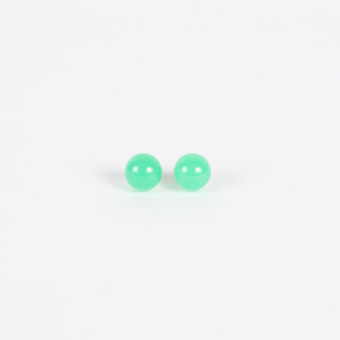 Chalcedony Stud Earrings