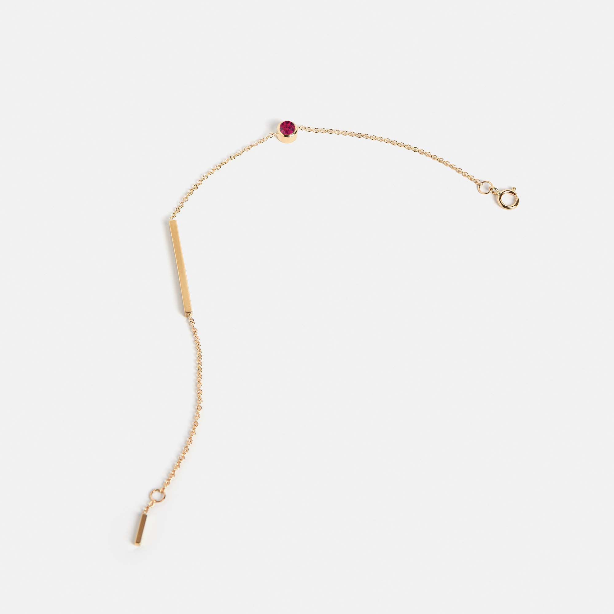 Tali Bracelet with Ruby
