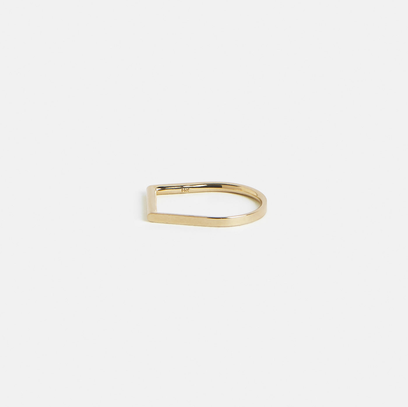 Lina Unconventional Ring in 14k Gold By SHW Fine Jewelry NYC