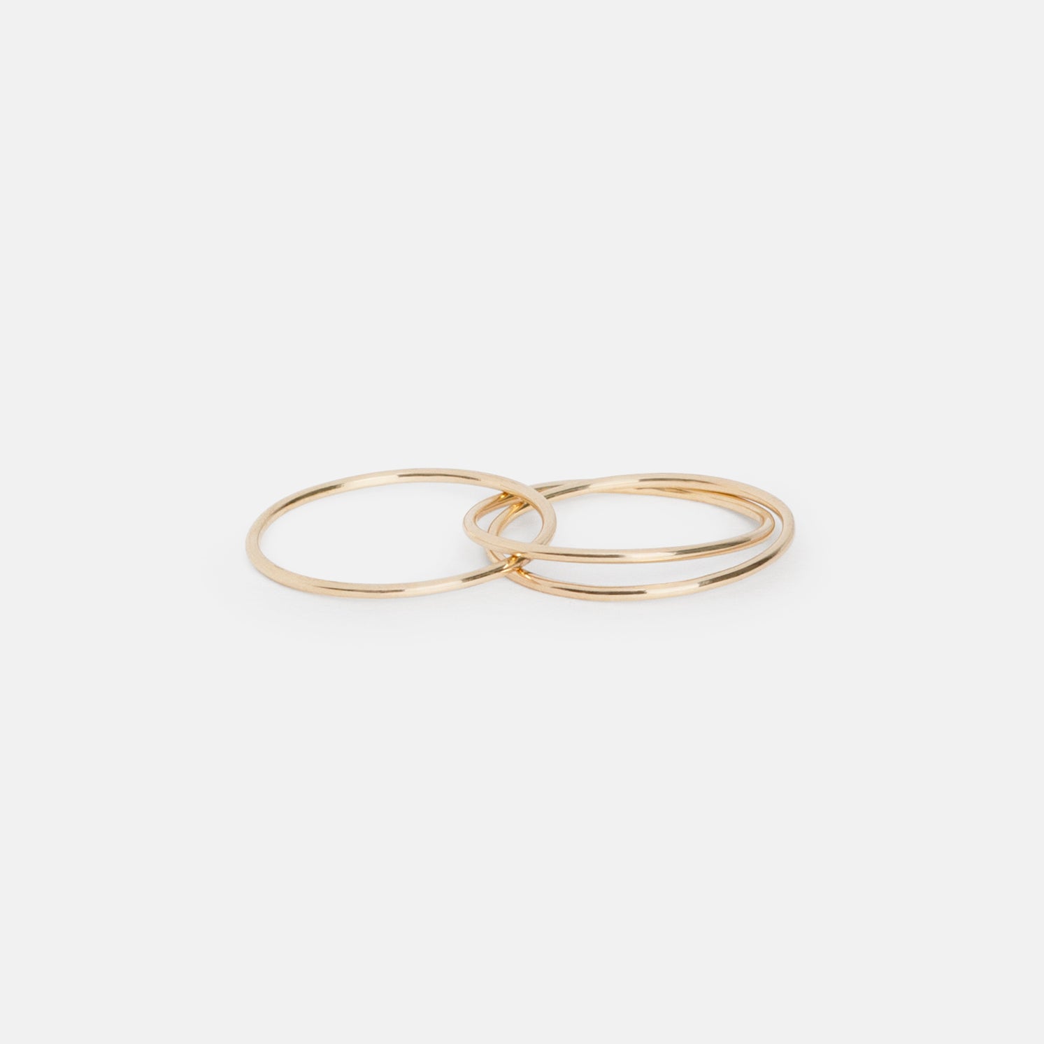 Link Minimalist Ring in 14k Gold by SHW Fine Jewelry