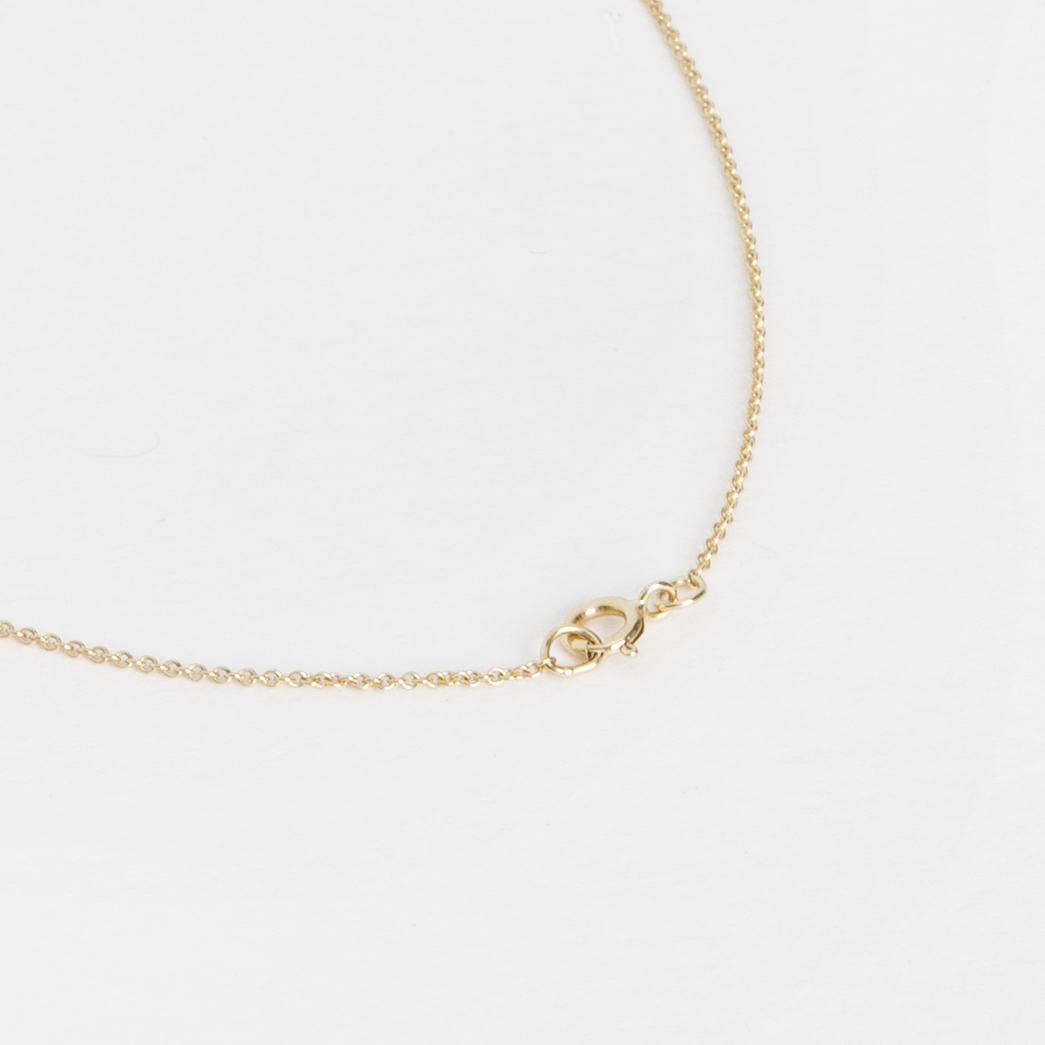 Ina Delicate Necklace in 14k Gold By SHW Fine Jewelry NYC