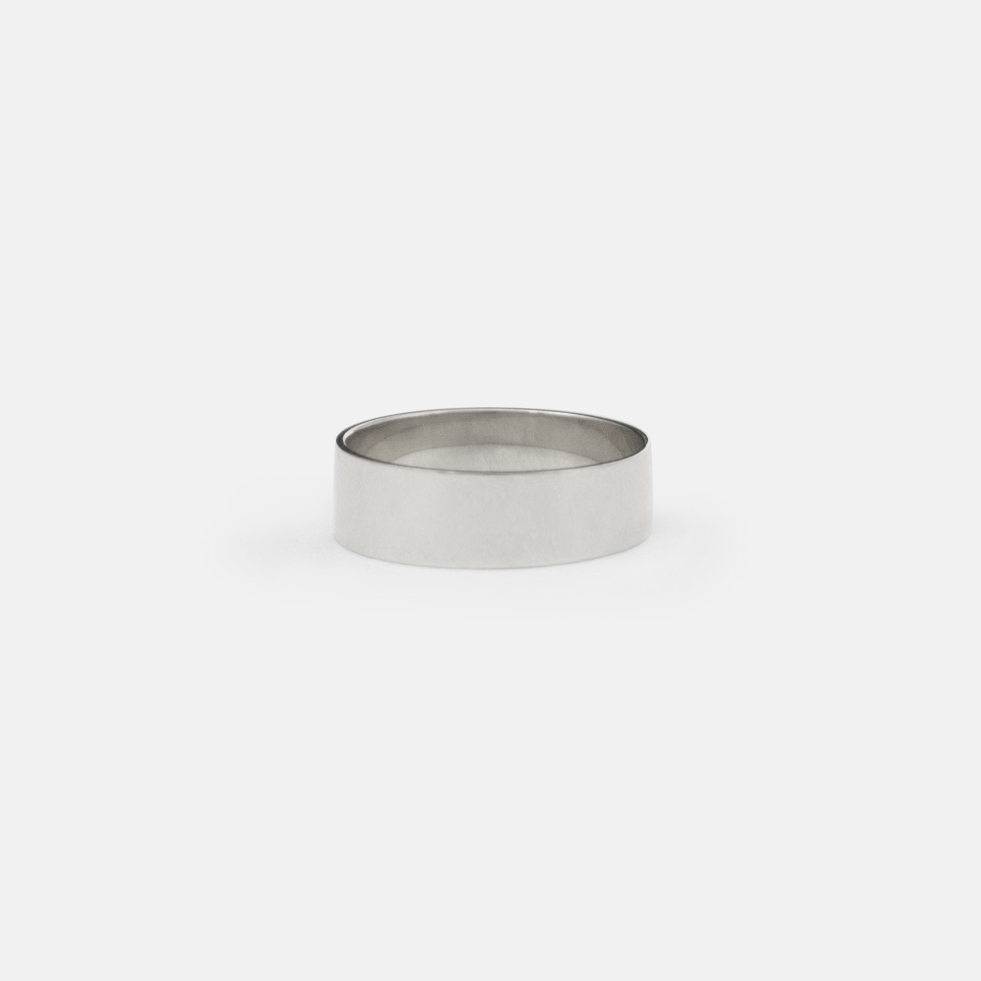 Rana Stacked Ring in 14k White Gold By SHW Fine Jewelry NYC