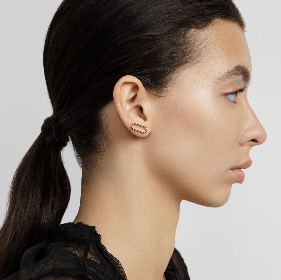 Rengi Unconventional Ear Climber in 14k Gold By SHW Fine Jewelry NYC