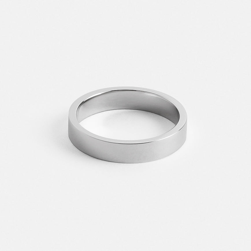Eldo Unisex Ring in Platinum By SHW Fine Jewelry New York City