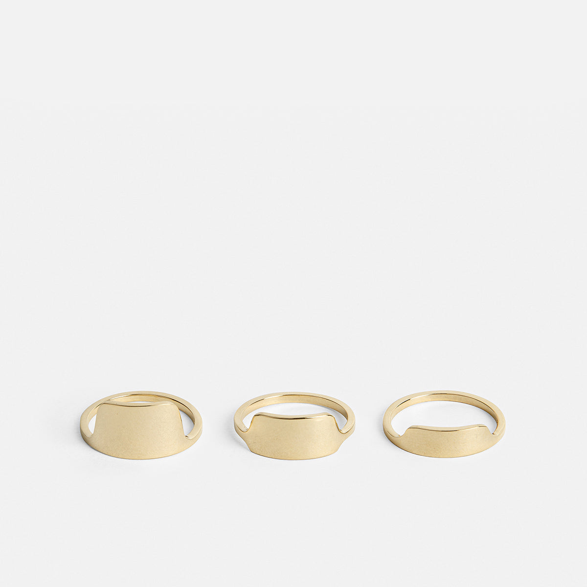 Tylu Designer Ring in 14k Gold By SHW Fine Jewelry NYC