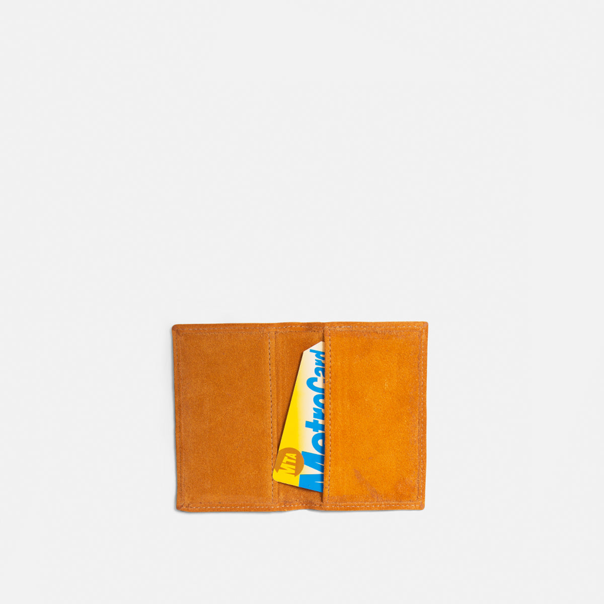Fold Over Yellow Card Case