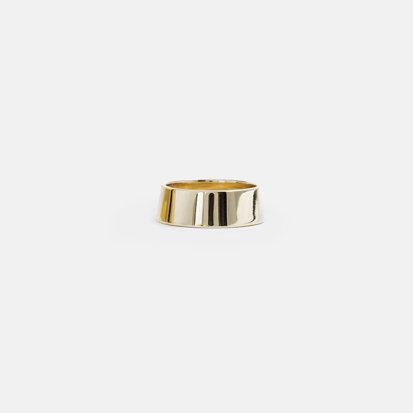 Tevo Handmade Ring in 14k Gold By SHW Fine Jewelry NYC