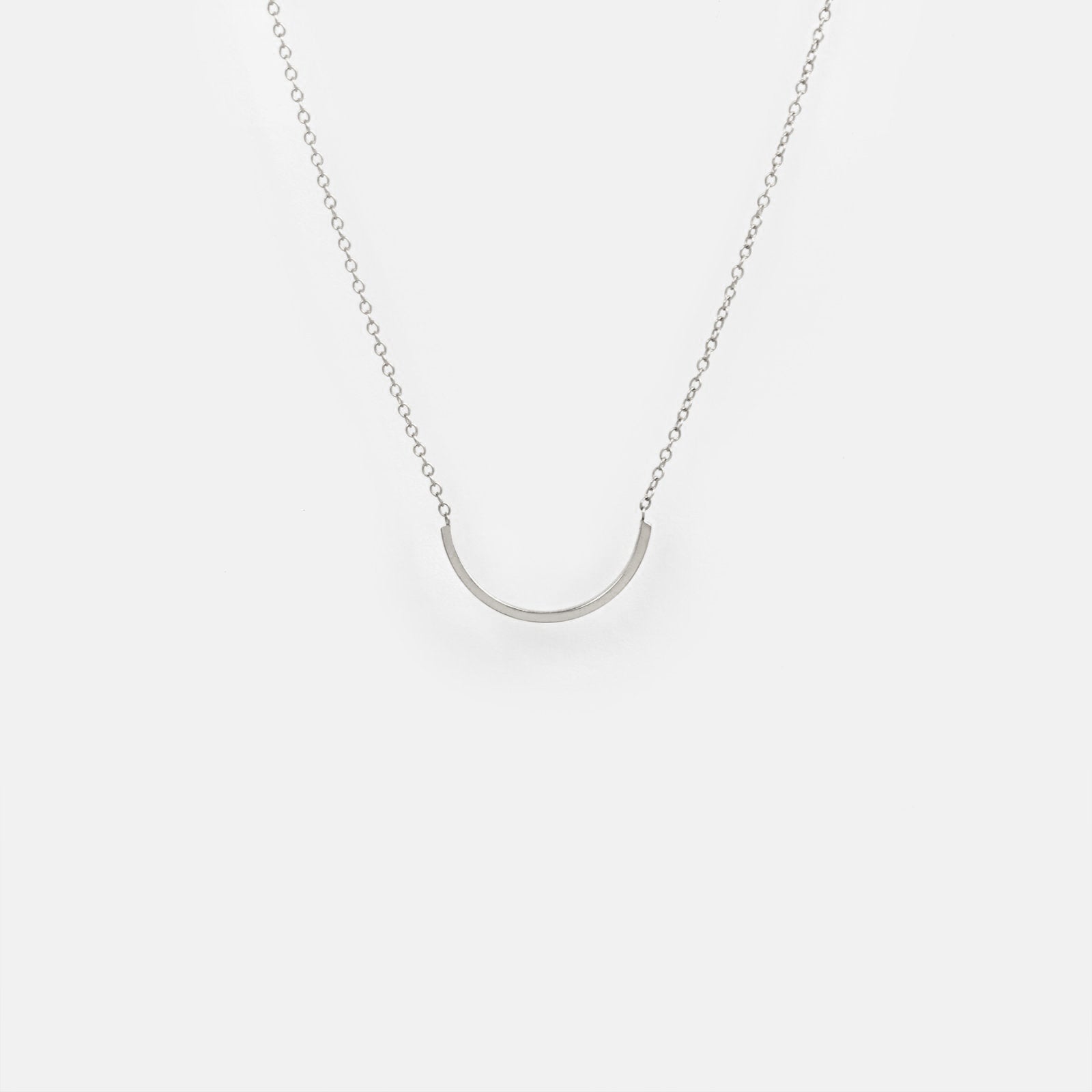 Uva Cool Necklace in 14k White Gold By SHW Fine Jewelry NYC
