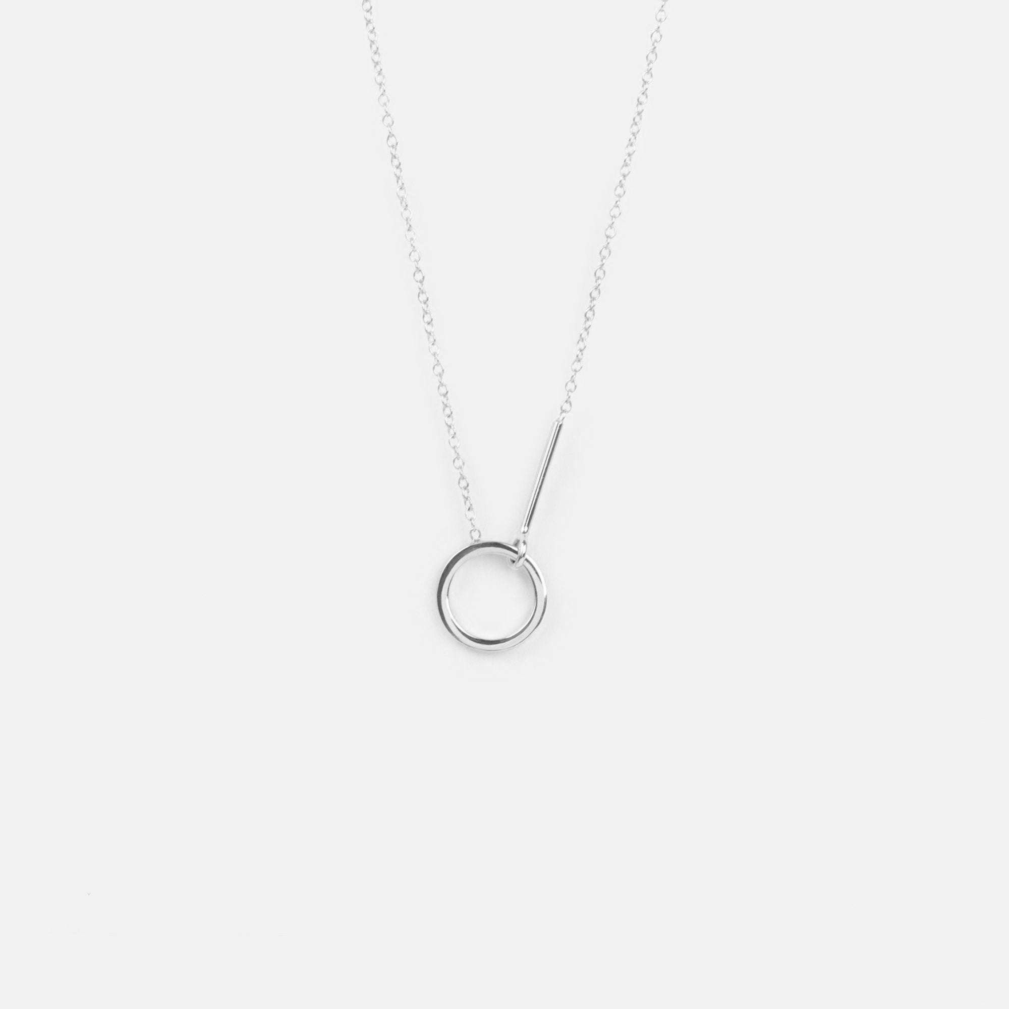 Visata Alternative Necklace in Sterling Silver By SHW Fine Jewelry NYC