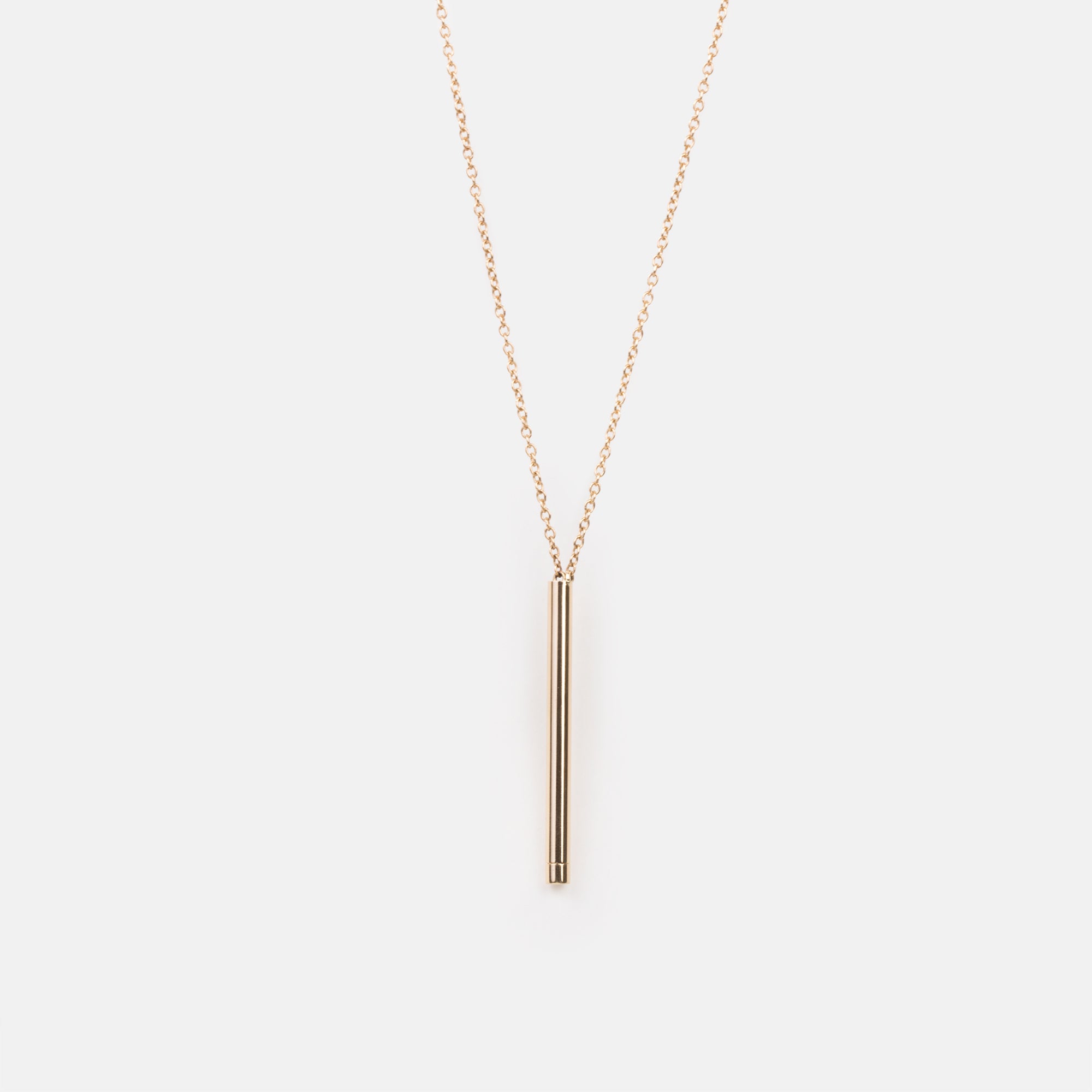 Drasa Unique Necklace in 14k Rose Gold By SHW Fine Jewelry NYC